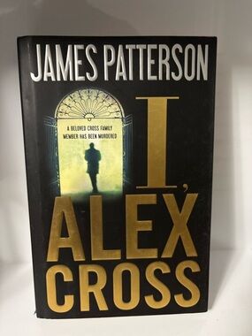 📚 3/$25 📚 James Patterson I, Alex Cross Hardcover Book